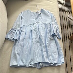 Zara Sky Blue mini dress